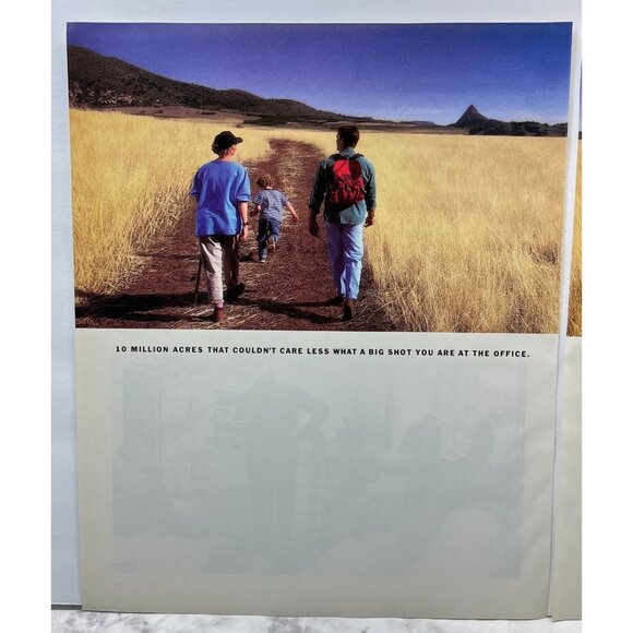 Timex Expedition Watches Print Ad Vintage 90s Outdoors Indiglo Night Light 2 Pag - Picture 4 of 6